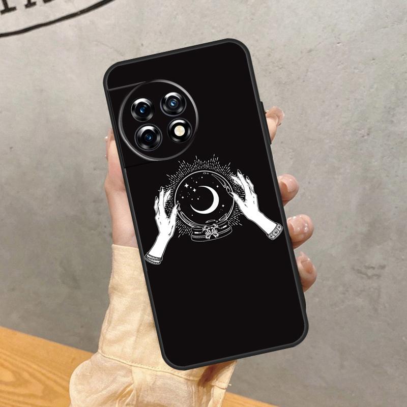 Fortune Telling Moon Stars Hands Case For OnePlus 15 R 13 13R 13T 12 11 10R 10T 8T 9 10 Pro Nord CE 5 4 2 3 Lite N20 N30 Cover