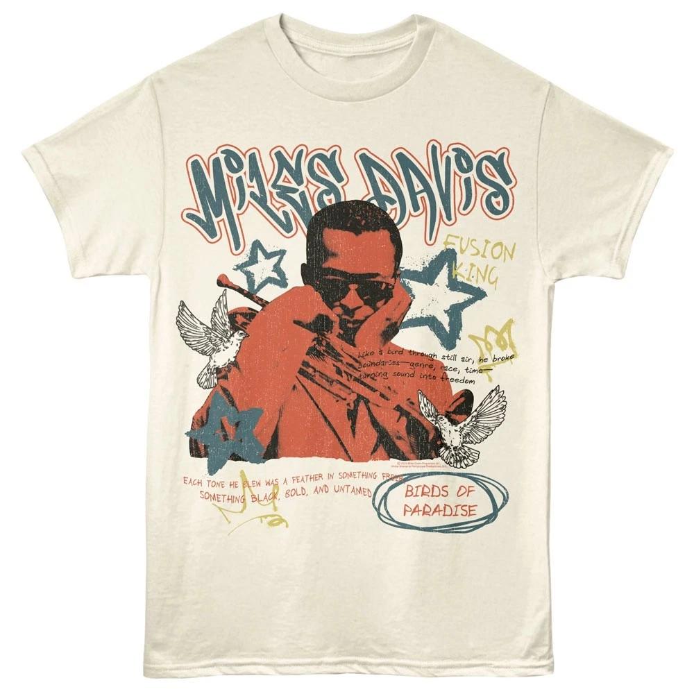 Miles Davis Birds of Paradise Graffiti Men s T Shirt XL