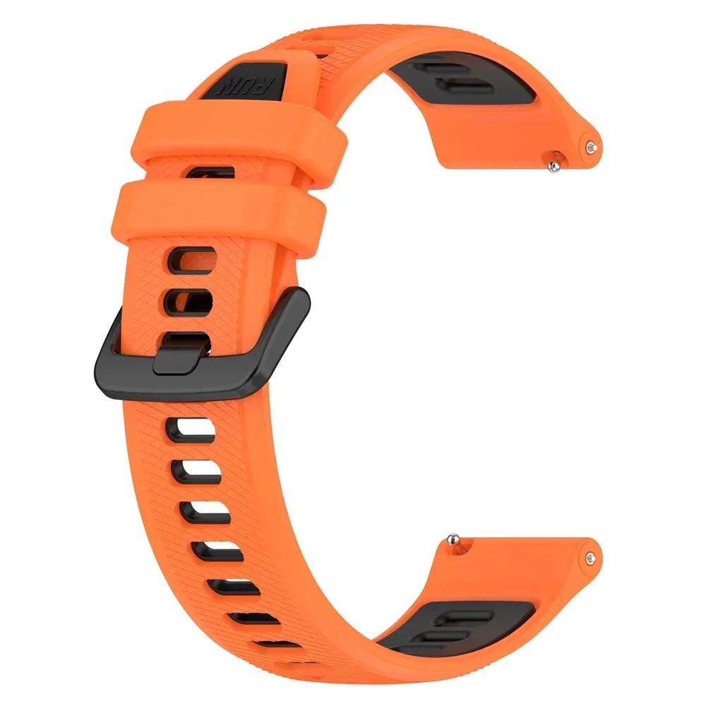 Classic 22 20mm Silicone Strap For HUAWEI WATCH GT 4 Pro 46mm Band GT 3 2 42mm HONOR Magic Watch 4 GS 3 Pro ES Bracelet Replacement Belt