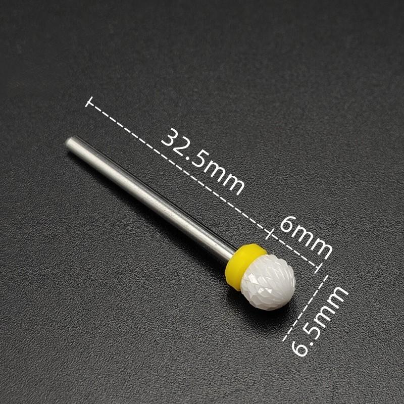 1 Piece Ceramic Nail Art Drill Rotary Cutter Cleaning Device for Nail Art Machine Accessories Removal Nail Gel Tool