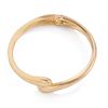 Wide Metal Bangle Ring for Women Gold and Silver Color Chunky Waterdrop Open Wrist Cuff Thick Irregular Twisted Bracelet Jewelry