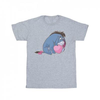 Girls Winnie The Pooh Eeyore Mouth Cotton T-Shirt