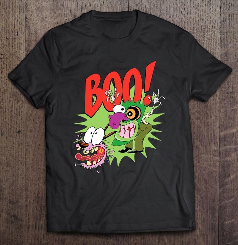 Courage the Cowardly Dog TShirt Short Sleevee Men Tee All Size S To 4XL