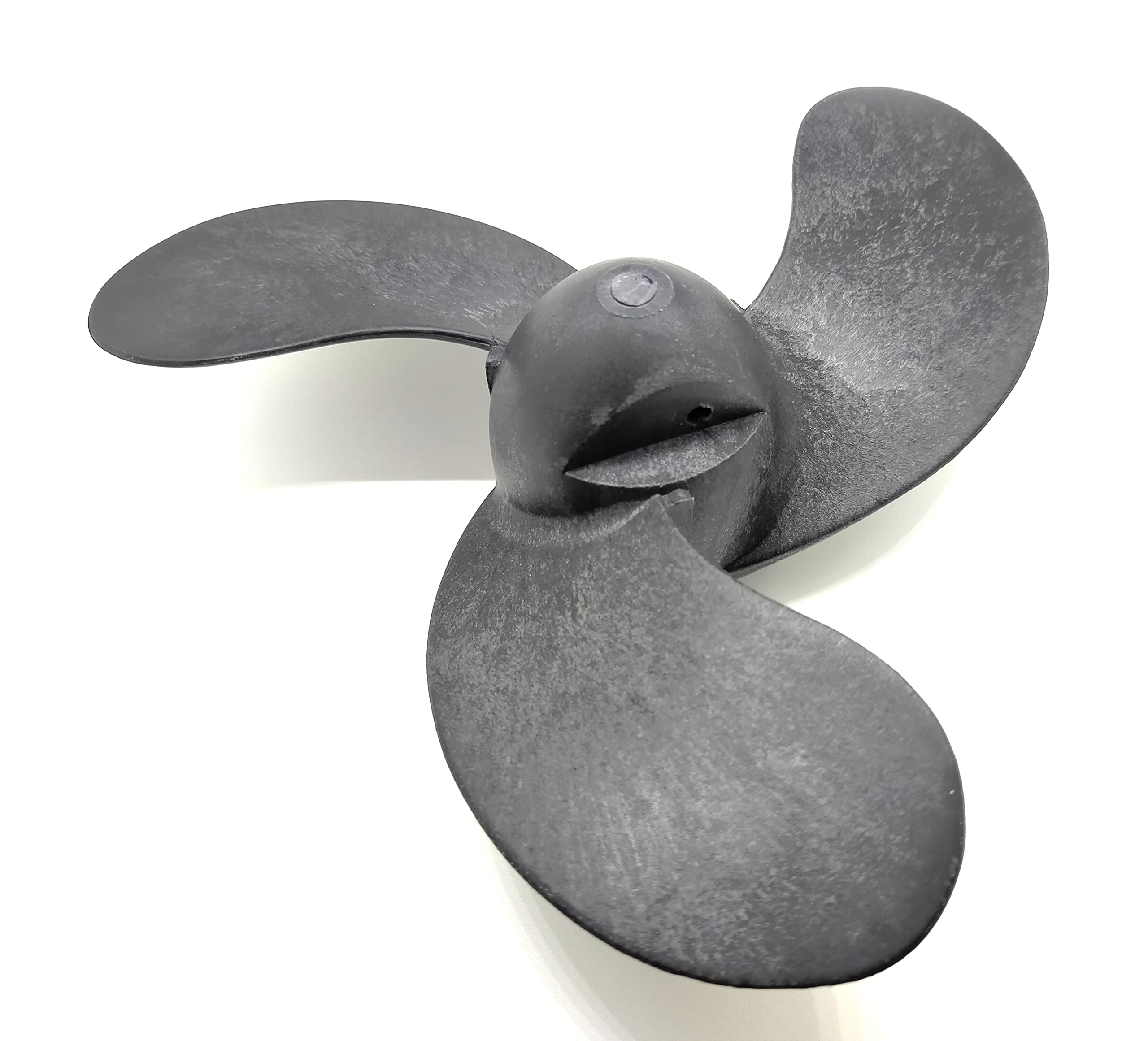 

Tohatsu Outboard Motor Genuine Propeller for and Part Assembly, 4.5 Pitch, 314-64103-0, 2-stroke, 4-stroke, 2hp, 3.5hp engines. чёрный
