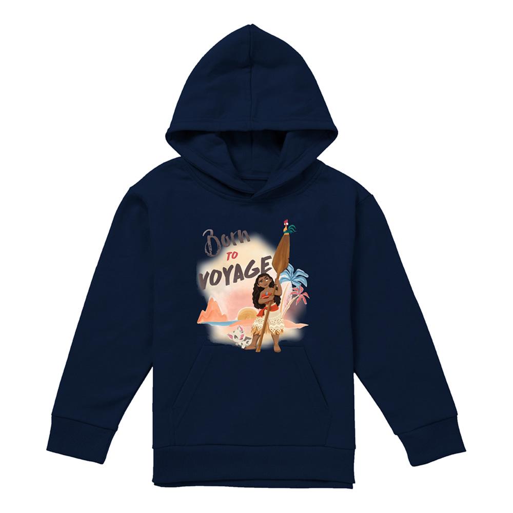 Moana Childrens/Kids Born To Voyage Pullover Hoodie
