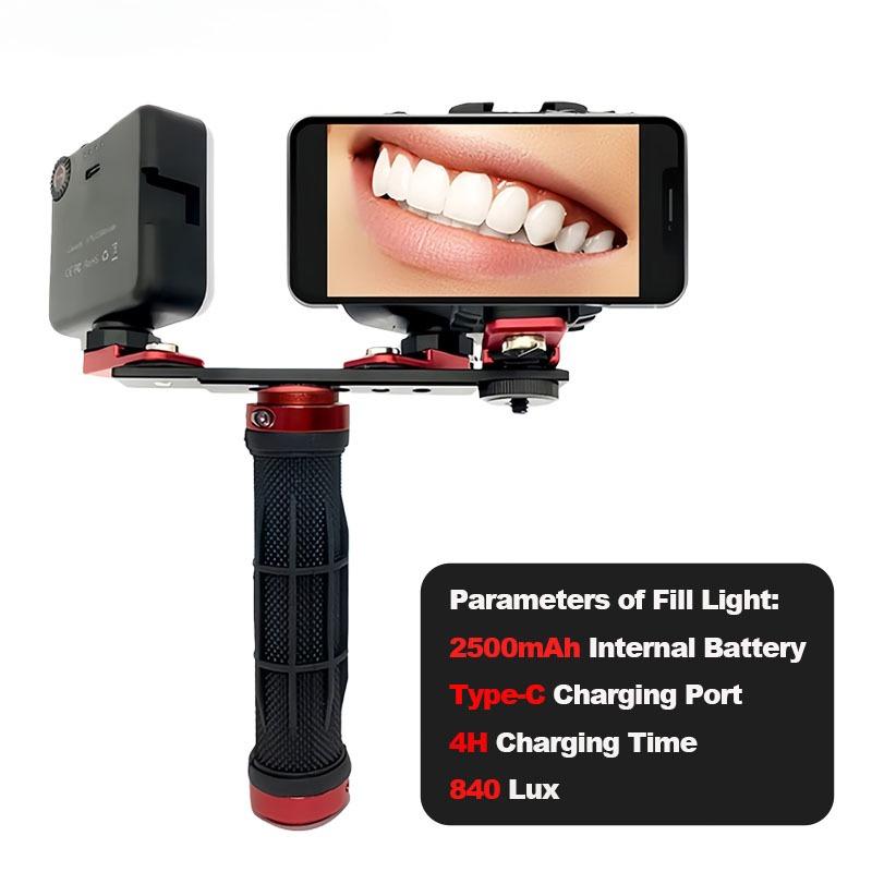 Dental Intraoral Photography Mobile Phone Fill Light Multifunctional Portable Handheld Color Matching Light Oral Accessories