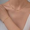Dainty Heart Bracelet for Women, Minimalist Thin Chain Adjustable Love Charm Bracelet,Tarnish Free Gold Plated Party Jewelry