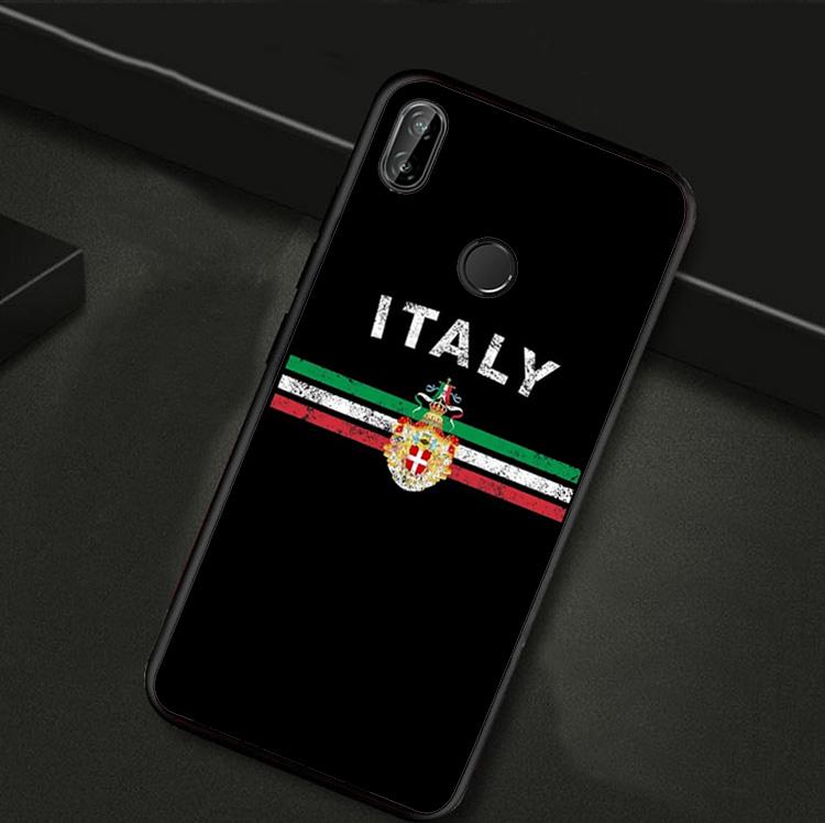 Flag Italy For Huawei Nova Y70 Y60 Y90 Y61 Y91 Y73 Y72 12s 12i 11i 8i 9 10 SE P30 P40 Lite P60 Pro Case