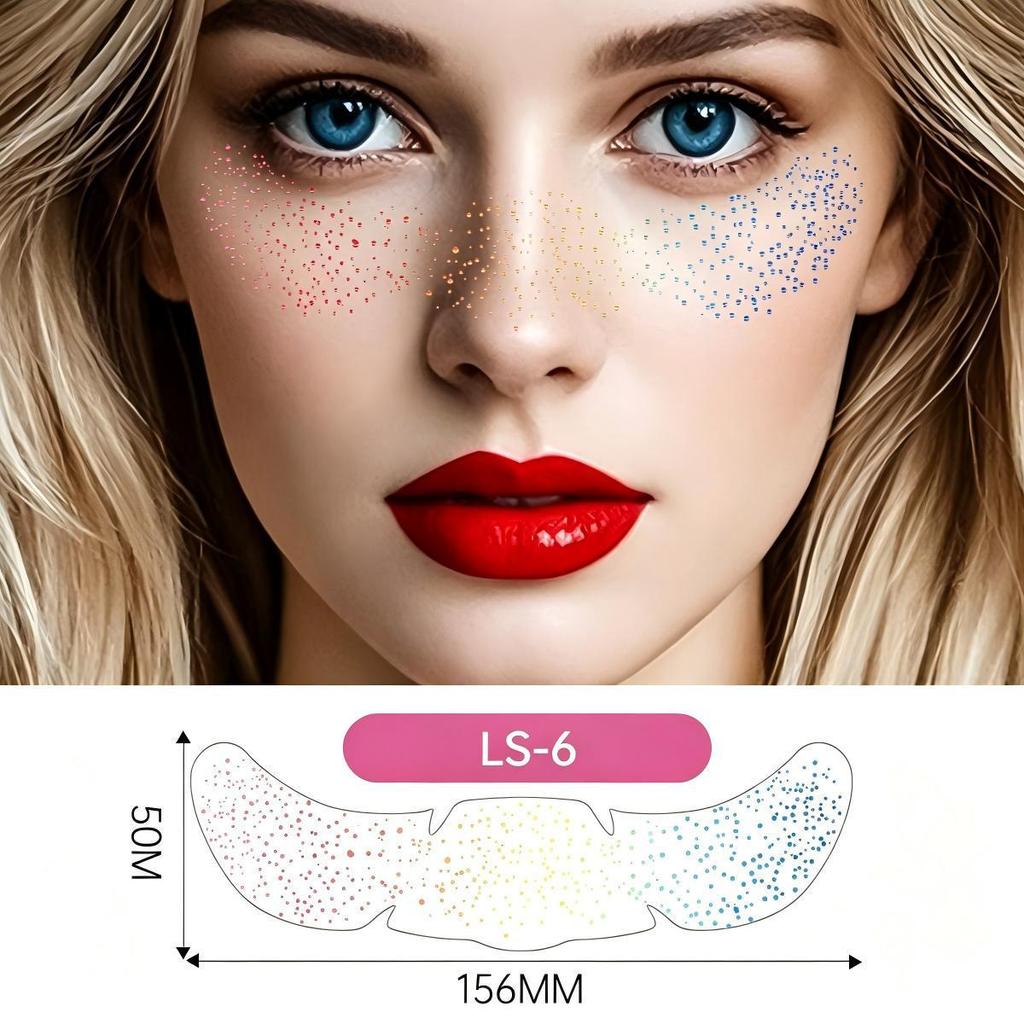 European & American Laser Freckle Stickers - Temporary Face Makeup Simulation Stickers