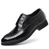 Men's business casual leather shoes leather first layer sheepskin men's shoes soft sole dress pointed shoes men's shoes