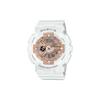 Relógio Feminino Baby-G Quartzo 100M à Prova d'Água Pulseira de Resina Dourado BA-110X-7A1JF
