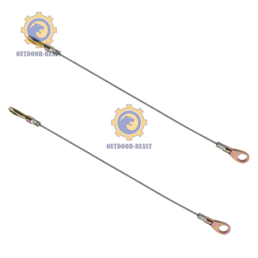 2pcs For Kawasaki Mule 600 610 XC 610XC Tailgate Cable Hook Assy 53045-0006 697757693779|