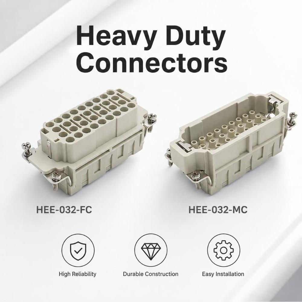 Waterproof Heavy Duty Connector Industrial Connector Insert Control Cabinet Accessories