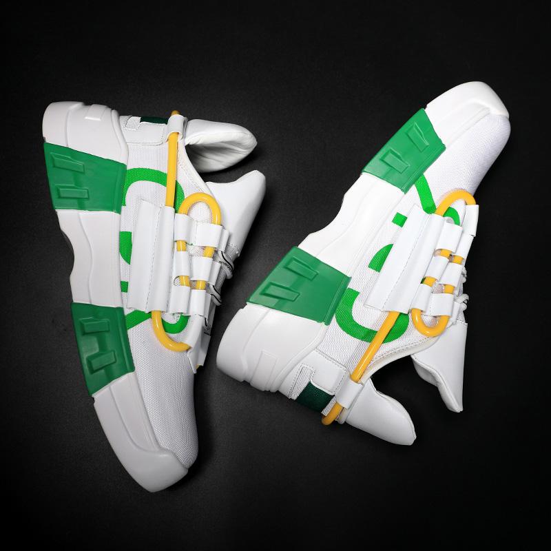 

Кроссовки на платформе для мужчин, модные спортивные баскетбольные туфли, мужские кроссовки в уличном стиле, массивные повседневные кроссовки, мужская спортивная обувь в стиле панк 42