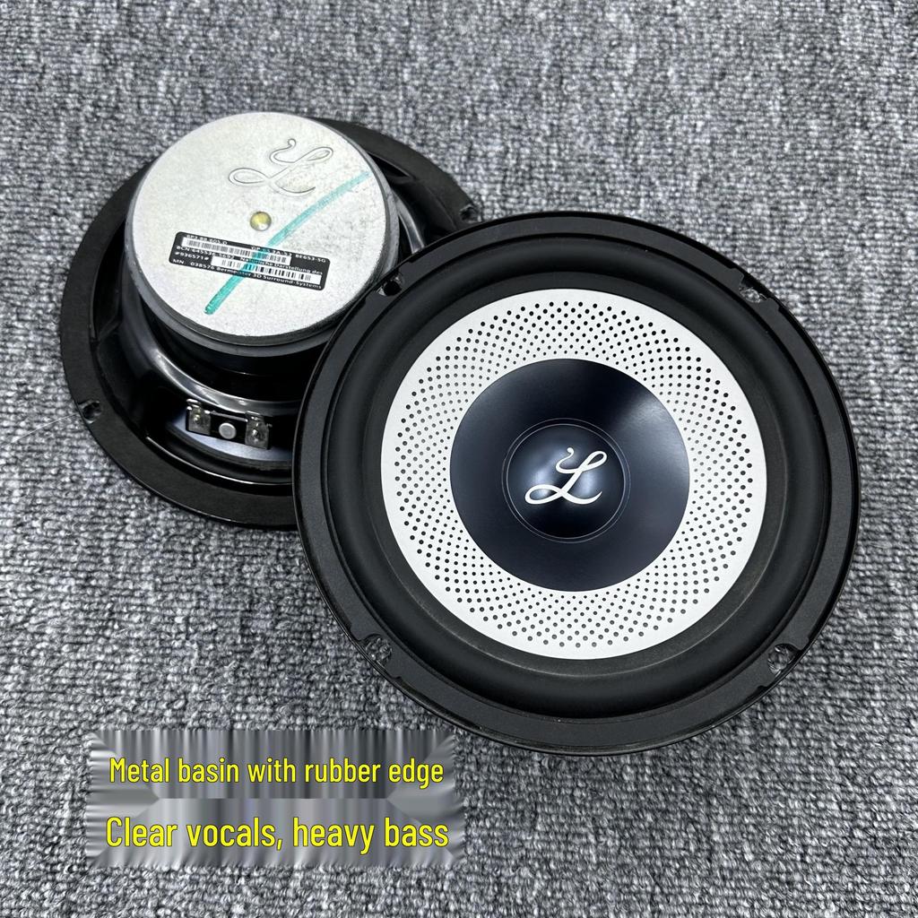 Compatible for Disassembled Big Berlin Car Audio: 6.5-Inch Woofer Midrange Treble Speaker Modification