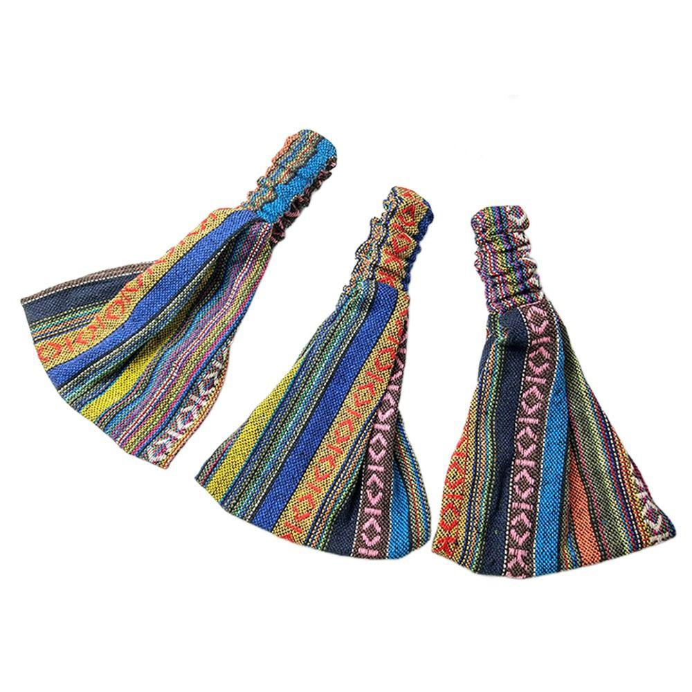 Trendy Non Slip Geometric Ethnic Style Wide Side Women Hairbands Stripe Headband Korean Head Wrap