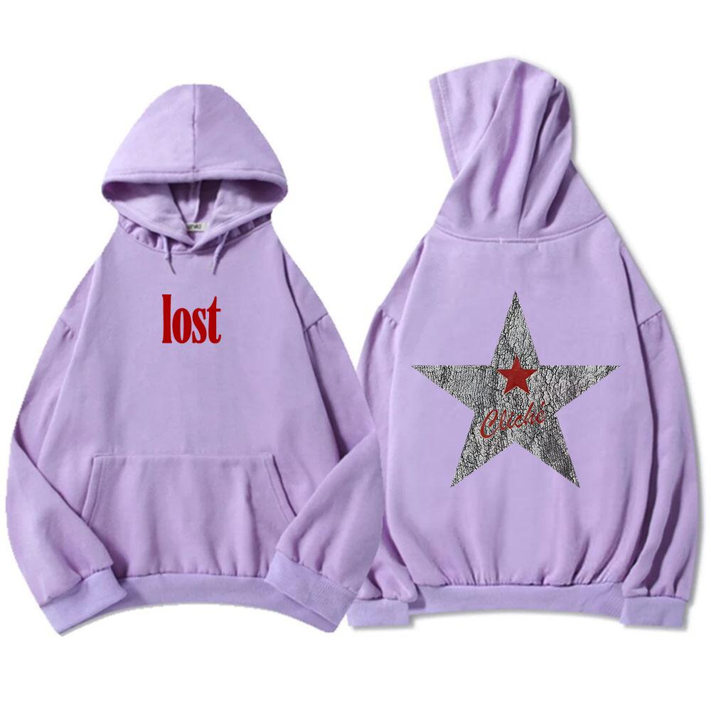 2025 Άλμπουμ Lost Americana Φούτερ Machine Gun Kelly Mgk Φούτερ Μακρυμάνικο Καθημερινό Grunge Streetwear Unisex Ανδρικό Φούτερ Μοτίβο