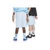 Nike Simple Comfortable Versatile Solid Color Shorts Kids Shorts Light-Arsenal-Blue Football-Grey FN9217440