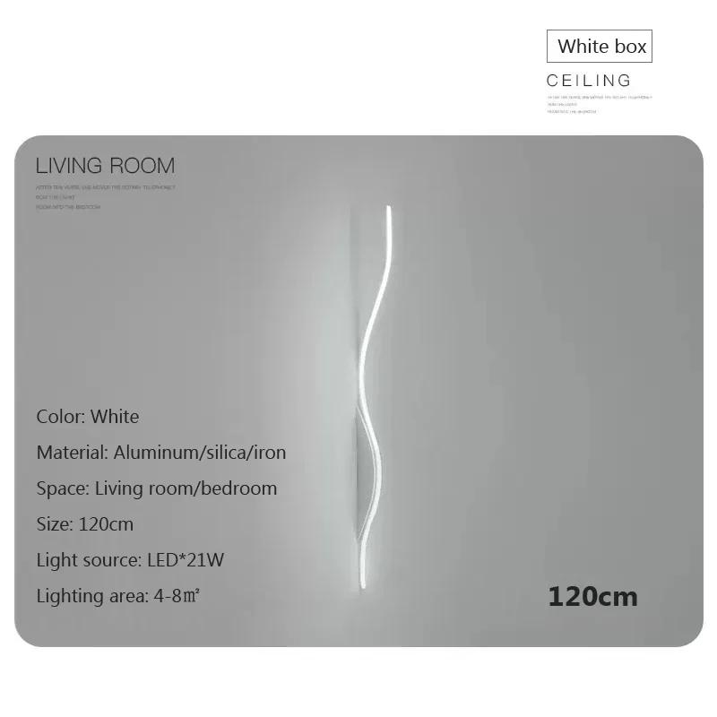 Modern Creative LED Wall Lamp For Bedroom Bedside Dining Living Room Lamp Background Wall Sconce Staircase Aisle Wall Lighting