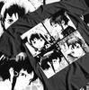 Anime Serial Experiments Lain Graphic Cotton Shirt Men 2026 New Spring Summer Womens Shirts Harajuku Unisex Short Sleeve Tshirt