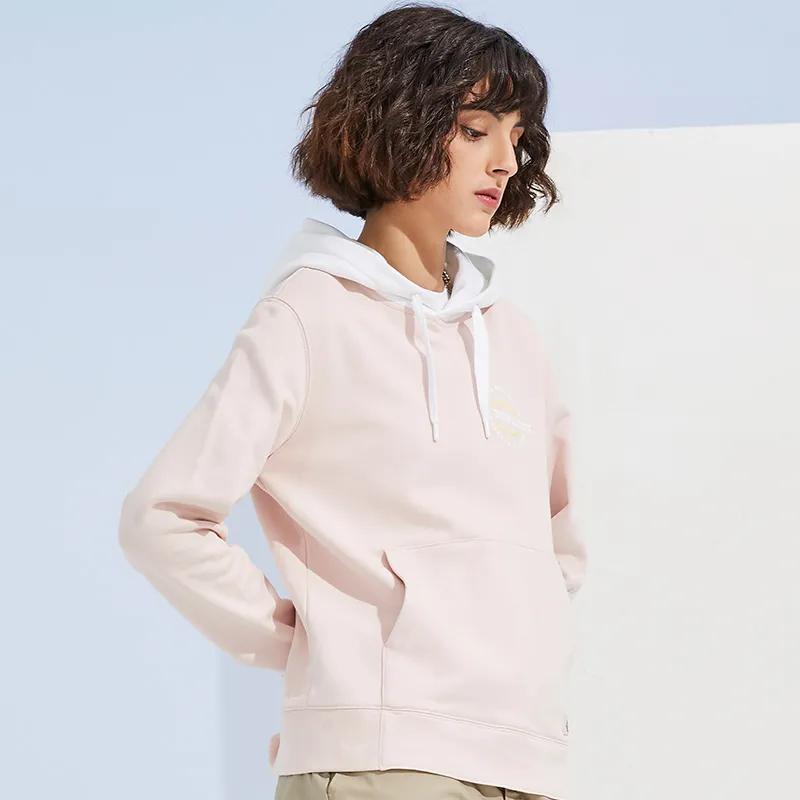 Dickies Sweatshirts Women's Dirty Pink Hooded Moderate Regular (Unisex) Sweatshirts DK010155C50
