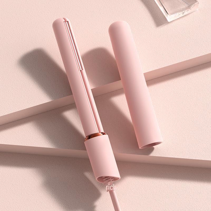 Minhuang Mini Hair Straightener for Women: Straighten and Curl Hair