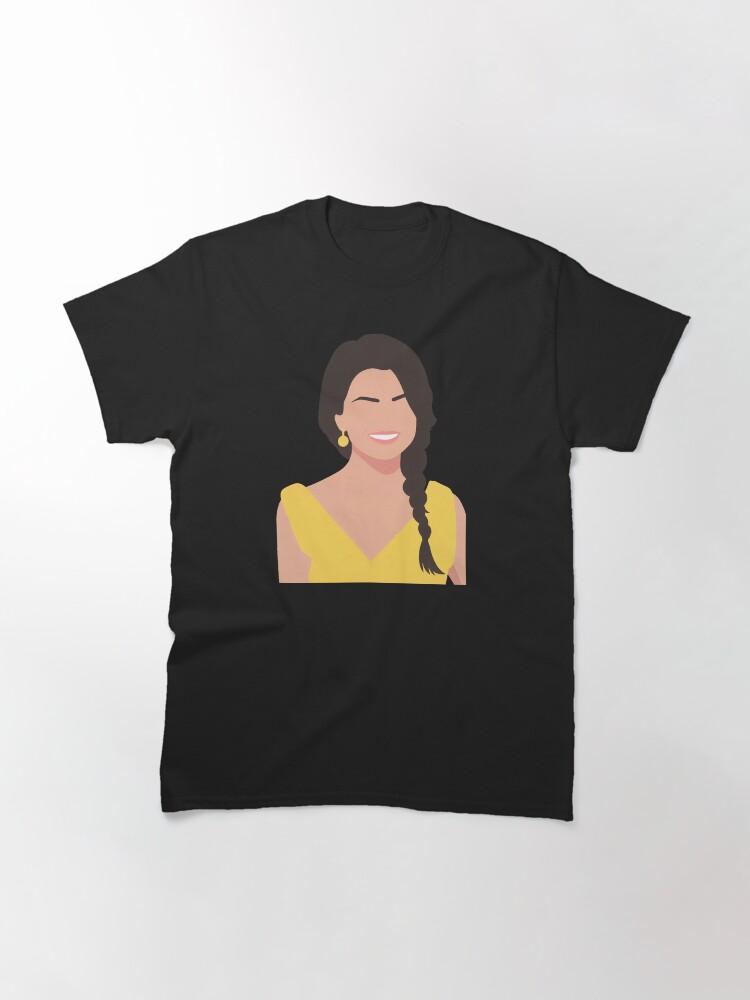 T-shirt Classica con Illustrazione Lineless di Selena Gomez
