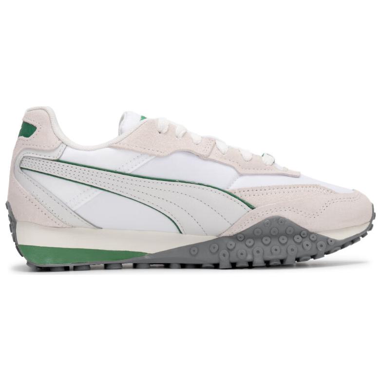 New PUMA Blktop Rider Nylon LT Low Top Casual Shoes Unisex White Beige 401440-01