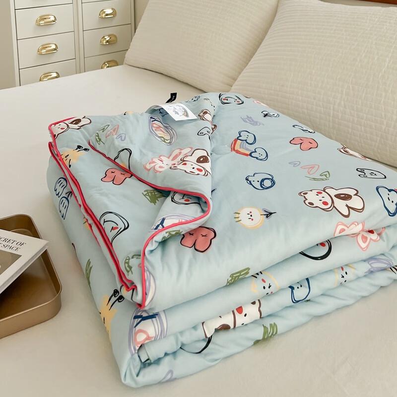 Yongmengren Soy Fiber Knitted Cotton Summer Quilt