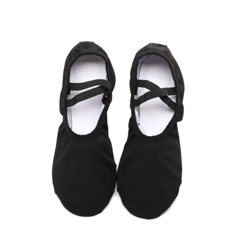 Mode Professionelle Kinder Tanzschuhe Canvas Weiche Sohle Bauchtanz Yoga Gym Ballettschuhe Mädchen Frau Ballerina zum Tanzen