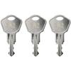 Sentry Safe Replacement Keys Model 1100-Codes 3A2 for Sentry Safe Key (Key 3A2)(3 Pcs)