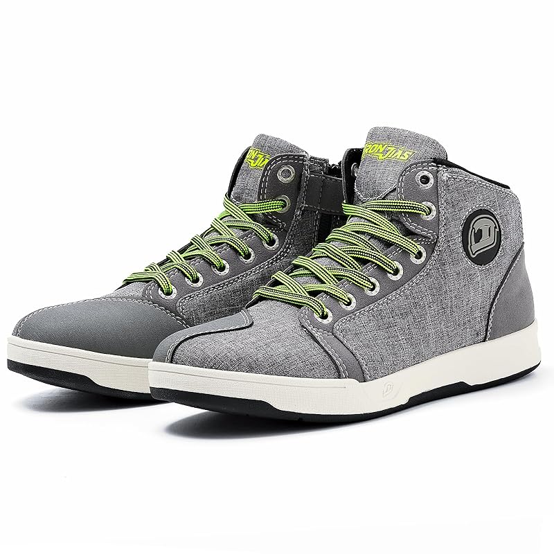 

[IRON JIA S] bike shoes riding shoes bike boots bike shoes Normal shoes platform breathable Abrasion resistance protect anti-slip men s gray