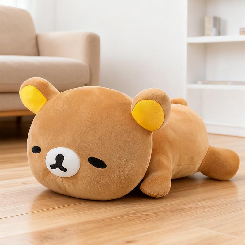 Relax Bear Plush Toy Sleeping Pillow For Kids And Girls Soft Cartoon Character Gift