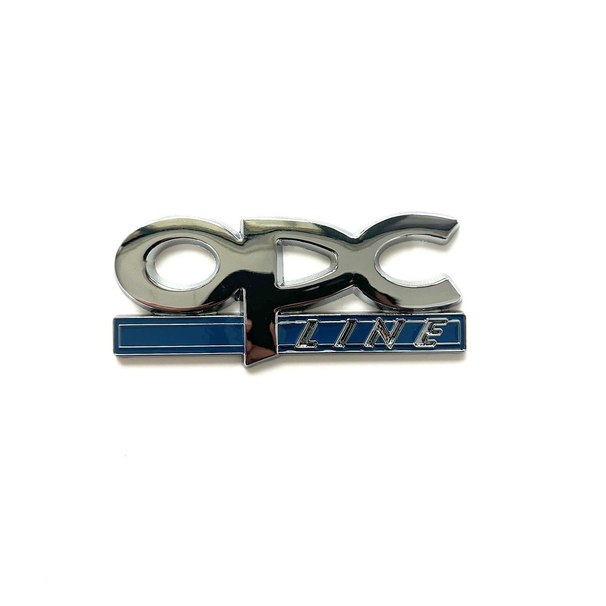 

OPC Line Emblem Front Grille Badge Tail Stickers Logo For Opel Astra G H J K F Corsa D Zafira B Insignia Mokka Regal Accessories