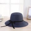 Foldable Straw Hat Children Summer Small Fresh Internet Celebrity Versatile Beach Visor Sun Protection Bucket Hat
