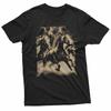Vintage Horse Lightning Retro 80S 90S Western Grunge Graphic T-Shirt