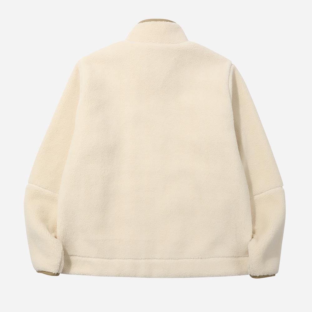 Dod Basic Tumble Fleece Jacket (Men'S) - Ivory Dark