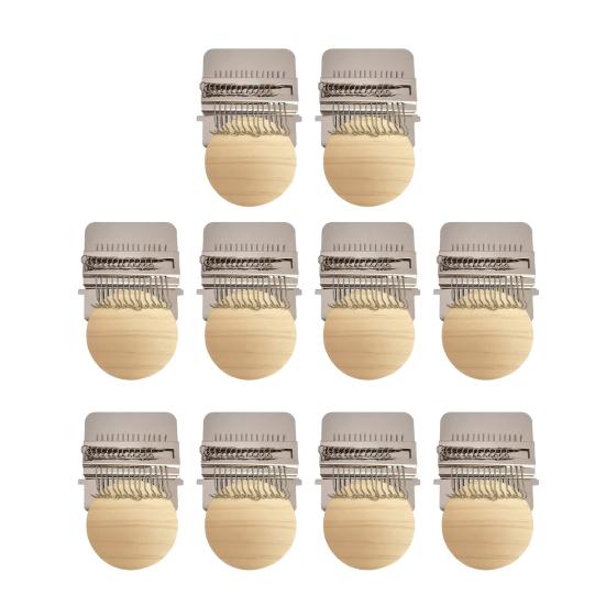 Small Darning Loom Weave Tool with 10/12/14/21/28 Needles DIY Mending Jeans Clothes Mini Darning Machine Weaving Loom Kit