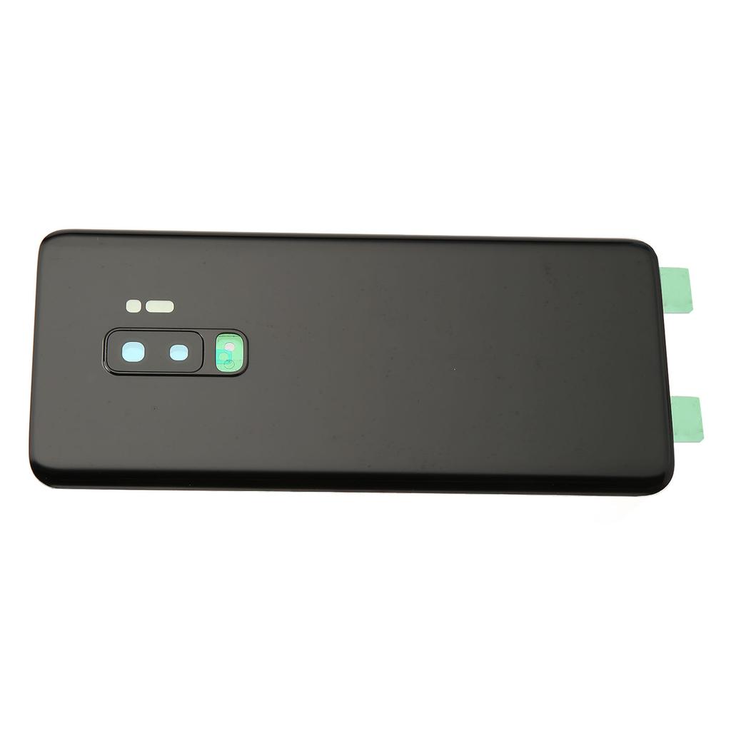 Glass Battery Back Cover Replacement Rear Door Panel with Pre Installed Camera Lens Adhesive for Gal