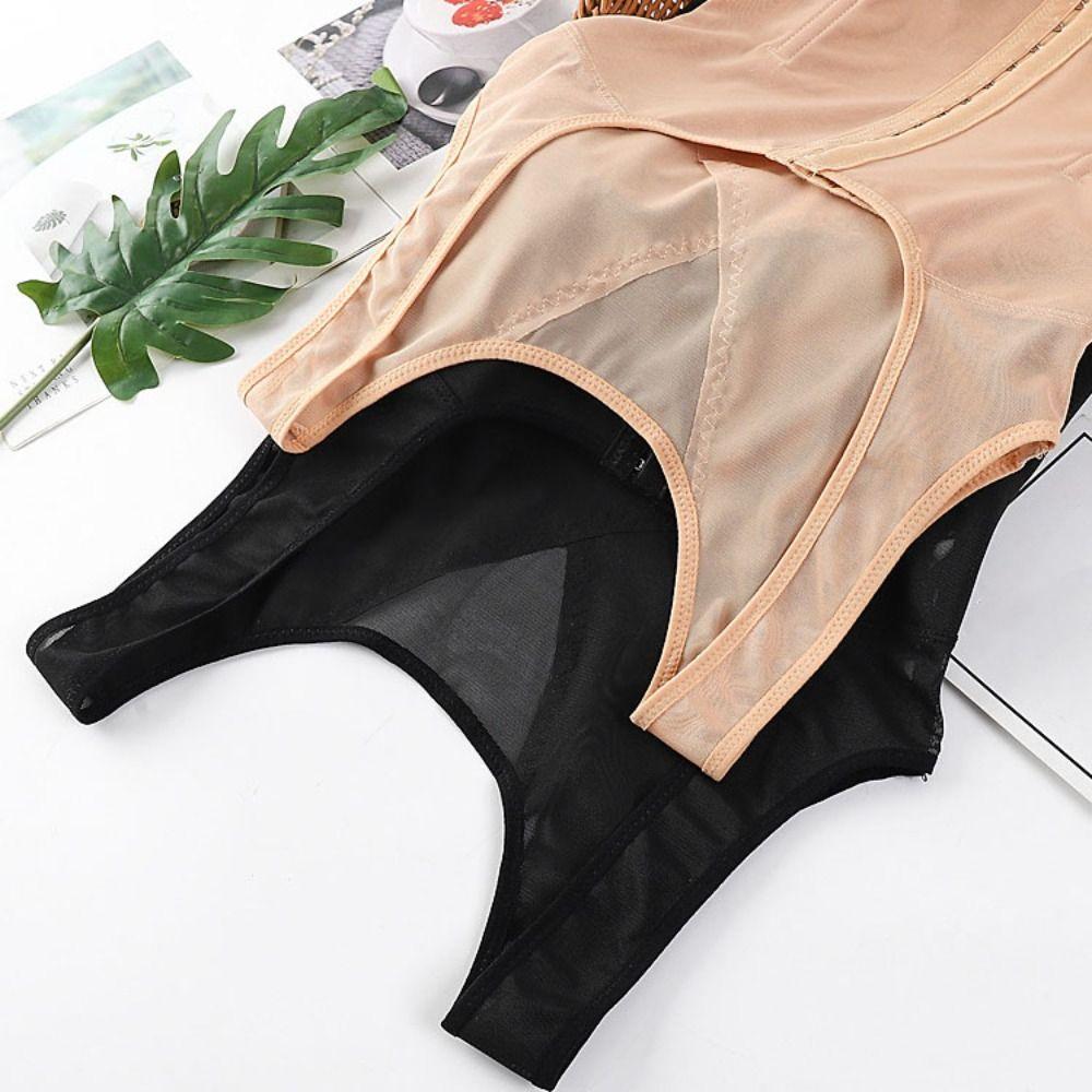 Plus Size Lace Trimmer Camisole Mesh Thin Compression Shapewear Slimming Body Shaper Workout