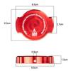 Motorcycle Radiator Cap Aluminum Alloy Radiator Cap Cover Modification Decorative Cover Motorcycle Replacement Accessories