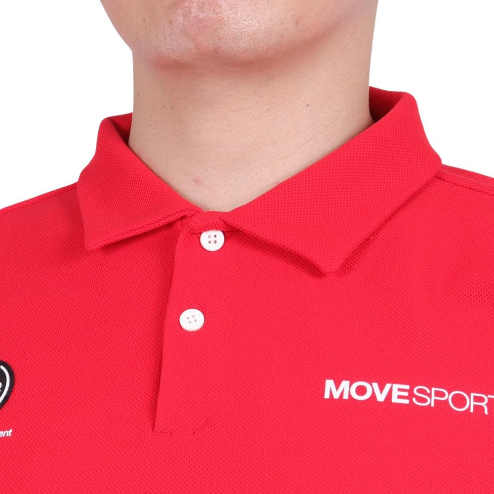 DESCENTE SUNSCREEN Demon Kanoko Back Logo POLO RD L