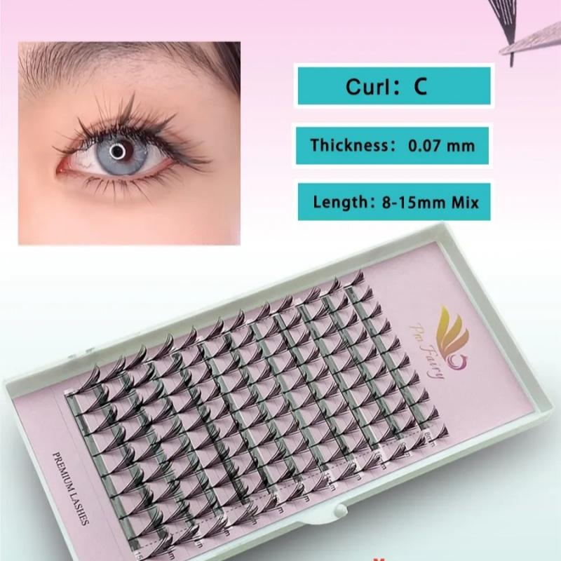 

Реалистичные искусственные ресницы, модные химические волокна, наращивание своими руками, увеличение глаз, индивидуальный пучок ресниц c