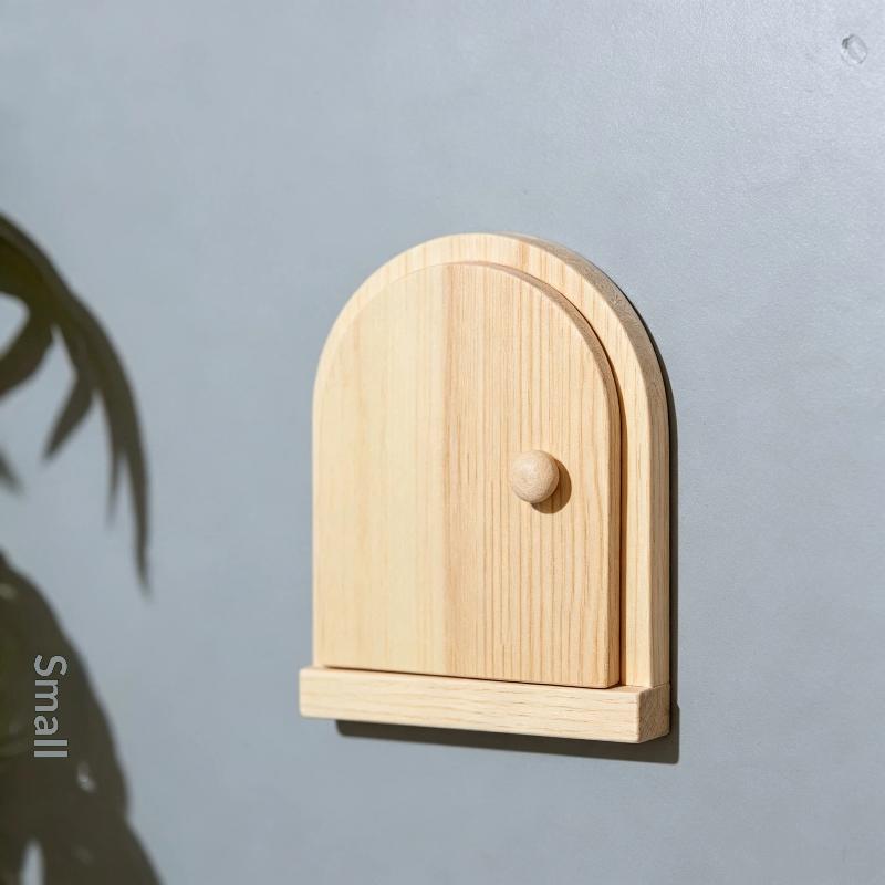 Handcrafted Wooden Outlet Cover, Non-Electric, Handmade Wooden Construction, Dust And Dust-Proof, Covers And Decorates Outlets