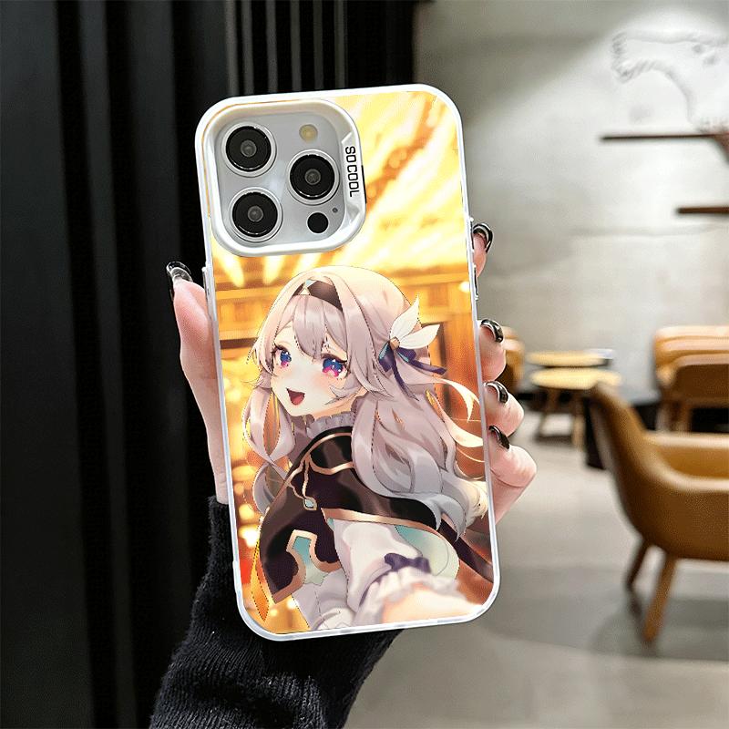 

Honkai Star Rail Firefly Soft Phone Case for iPhone 15 16 17 Pro Max 17Air 16E 14 Plus 13 12 Mini Shockproof Cover Back Shell iPhone 16 Plus