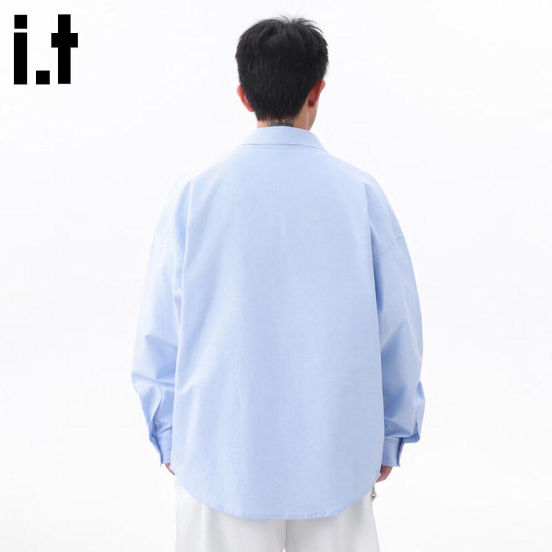 CHOCOOLATEit Men's American Style Loose Fit Shirt Jacket