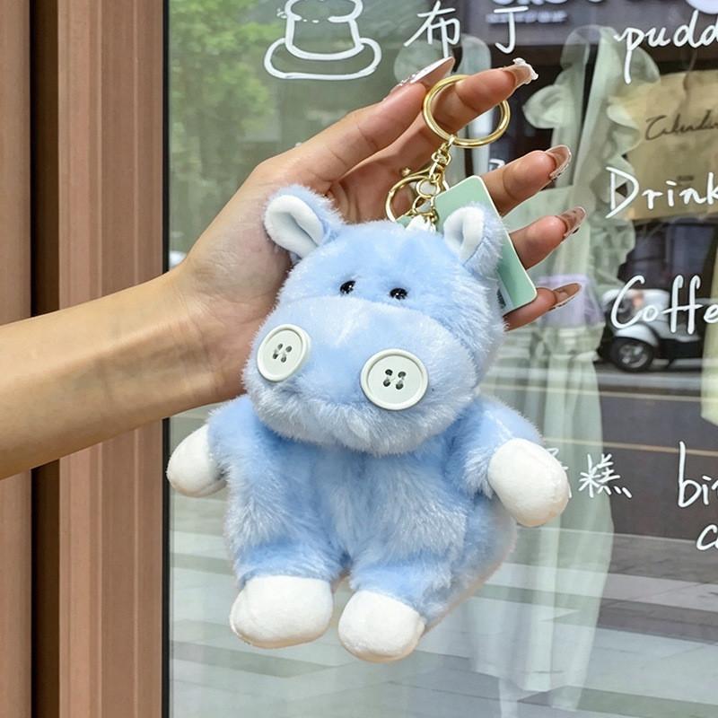 Plush Button Series Monkey Plush Toy For Backpack Decor Gift For Kids And Teens