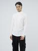 Chaenseseunoi Fleece Wool Half Turtleneck - White /M244Tp03Wh