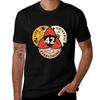 42 Risposta alla Vita, all'Universo e a Tutto Scienza Vintage Maglietta Casual Streetwear Maglietta Uomo