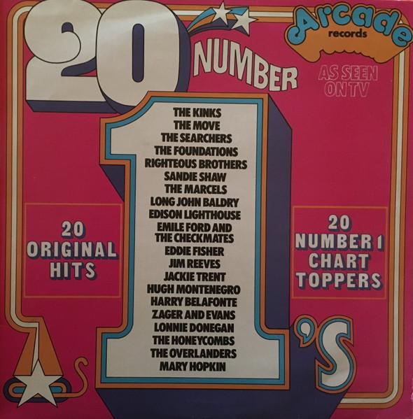 

LP Record VARIOUS - 20 Number 1 s ADEP8 Arcade Records UK Pop Used